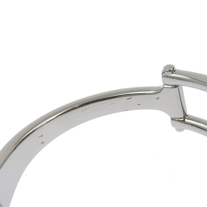 Gucci Watches Quartz 1500L Stainless Steel Silver Bangle Watch Silver Dial Women