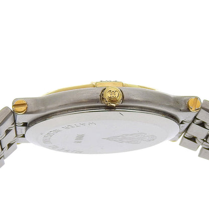 Gucci Watches Quartz 9000M Stainless Steel Silver Gold Dial Mens