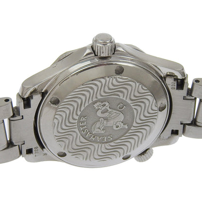 Omega Watches Quartz 2263.8 Stainless Steel Silver Professional 300 Seamaster Blue Dial Boys