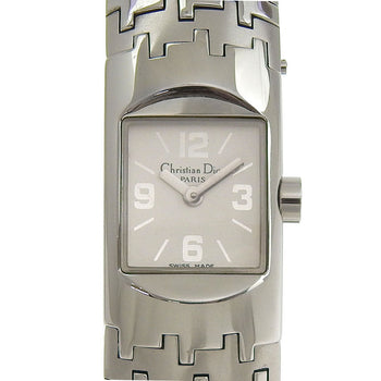 Dior Watches Quartz D96-100 Stainless Steel Silver Diophyllic White Dial Women