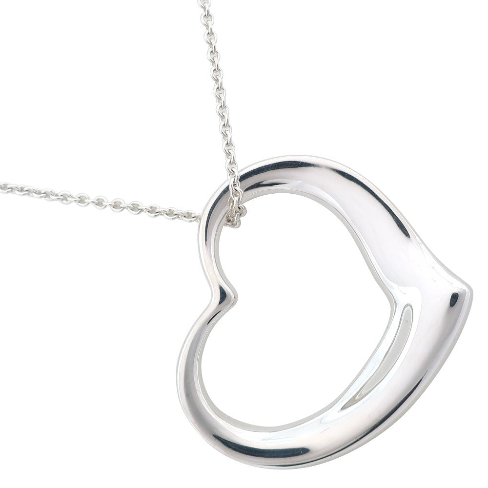 Tiffany&Co. Necklace Silver925 Silver Elsa Peretti Open Heart Large Women