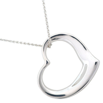 Tiffany&Co. Necklace Silver925 Silver Elsa Peretti Open Heart Large Women