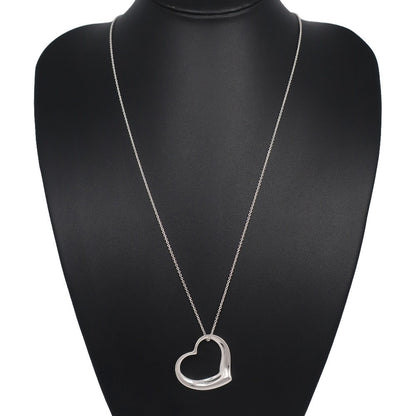 Tiffany&Co. Necklace Silver925 Silver Elsa Peretti Open Heart Large Women