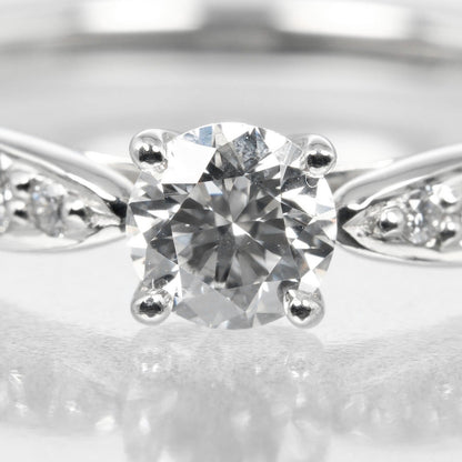 Tiffany&Co. Ring 0.25Ct Vvs2/G/2Ex/Vg Pt950Platinum, Diamond Clear Harmony Engagement Women