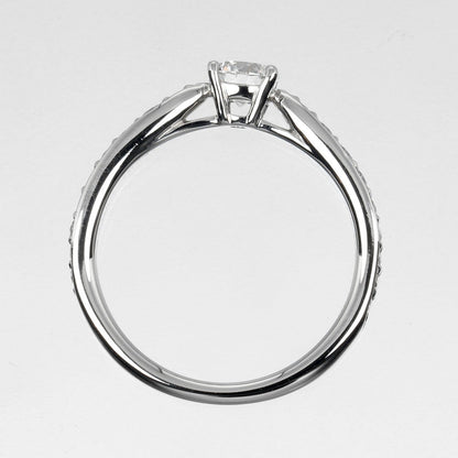 Tiffany&Co. Ring 0.25Ct Vvs2/G/2Ex/Vg Pt950Platinum, Diamond Clear Harmony Engagement Women