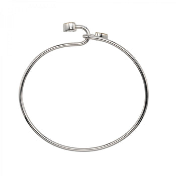 Tiffany&Co. Bracelet Silver925, K18 Yellow Gold Silver Double Heart