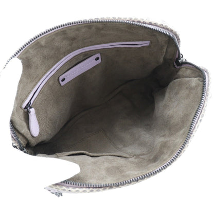Bottegaveneta Pouch Calf Leather Laventer Intrecciato Women