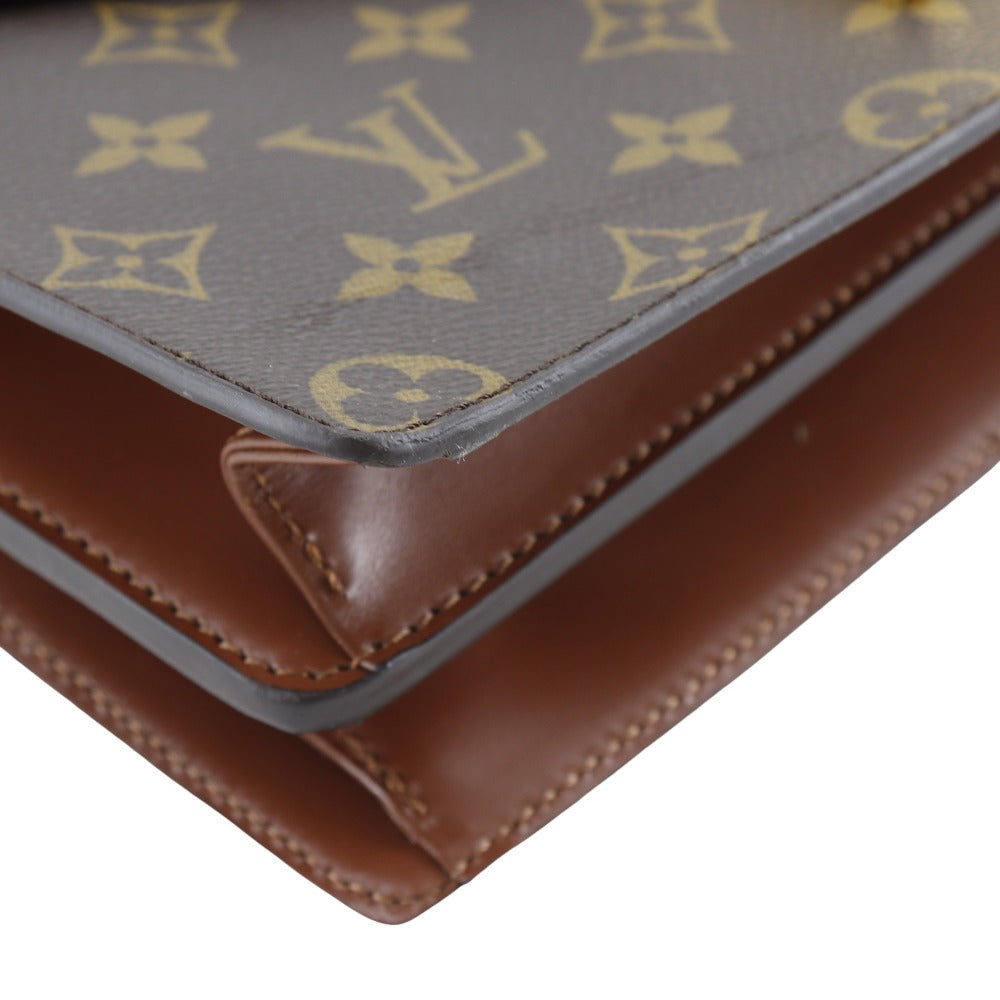 Louis Vuitton Handbag M51190 Monogram Canvas Brown Concorde Women