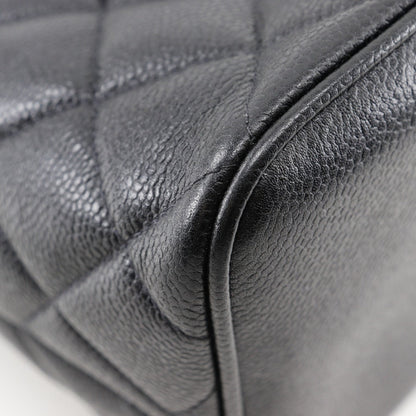 Chanel Tote Bag A01804 Caviar Skin Black Coco Mark Replica Tote Women
