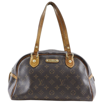 Louis Vuitton Shoulder Bag M95565 Monogram Canvas Brown Montorgueil Pm Women