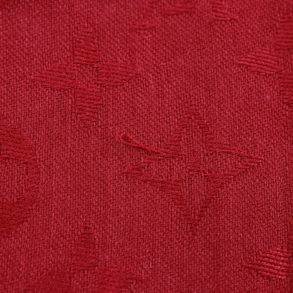 Louis Vuitton Stall M72237 Silk, Wool Red Large Format Stall Shoal Monogram Women
