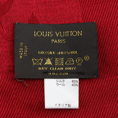 Louis Vuitton Stall M72237 Silk, Wool Red Large Format Stall Shoal Monogram Women