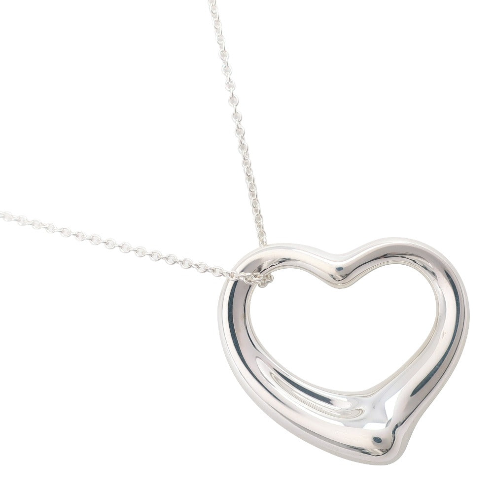 Tiffany&Co. Necklace Silver925 Silver Elsa Peretti Open Heart Large Women