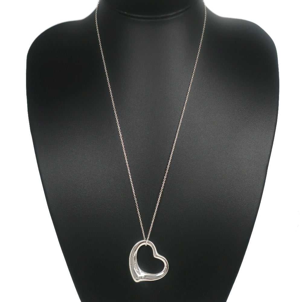 Tiffany&Co. Necklace Silver925 Silver Elsa Peretti Open Heart Large Women