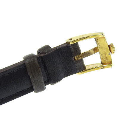 Rolex Watches Mechanical Automatic 6719 K18 Yellow Gold, Embossed Leather Gold Cal.2030 Oyster