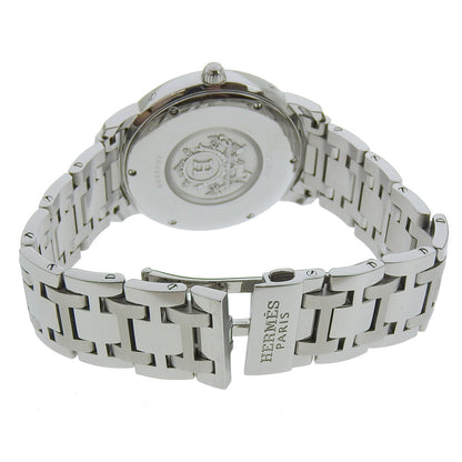 Hermes Watches Mechanical Automatic Cp2.810 Stainless Steel Silver Clipper Gray Dial Mens