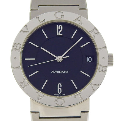 Bvlgari Watches Mechanical Automatic Bb33Ss Stainless Steel Silver Date Bulgari Bulgari Black Dial