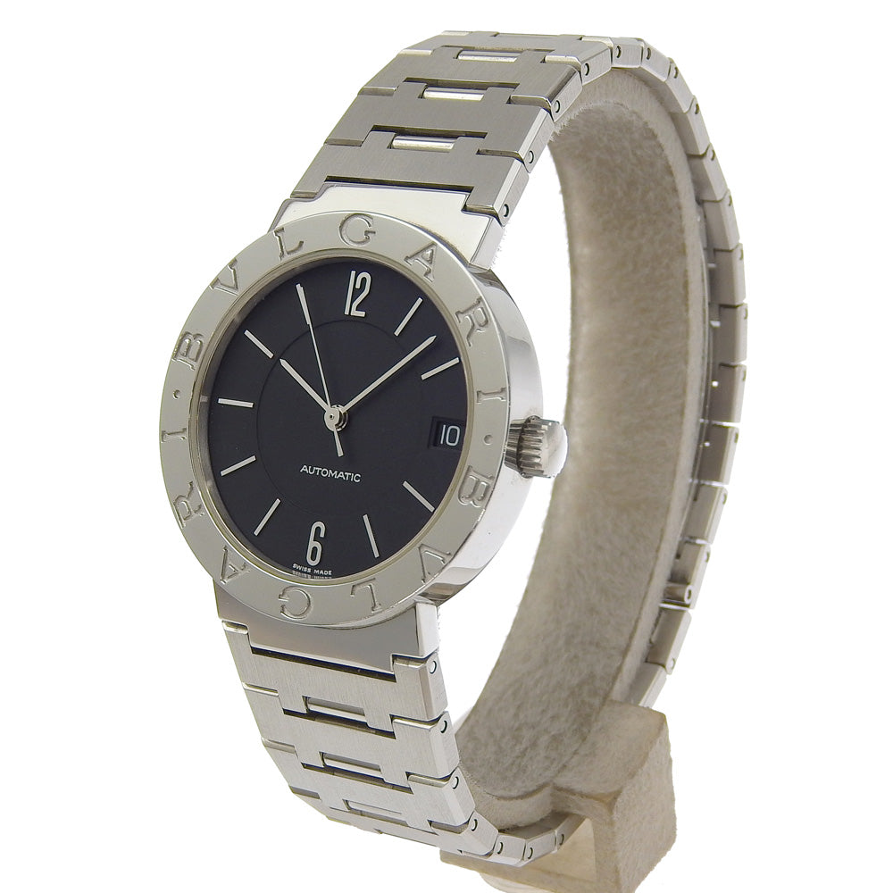 Bvlgari Watches Mechanical Automatic Bb33Ss Stainless Steel Silver Date Bulgari Bulgari Black Dial