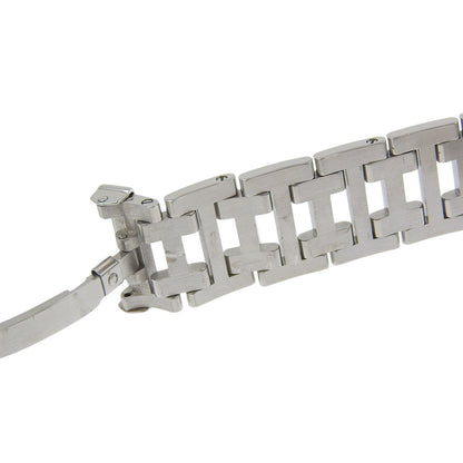 Hermes Watches Quartz Cl6.710 Stainless Steel Silver Clipper White Dial Mens