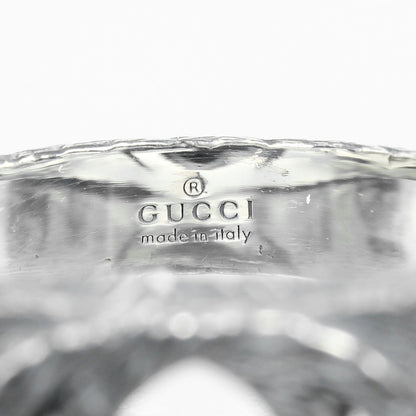 Gucci Ring Silver925 Silver Interlocking G Arabesque Mens 19