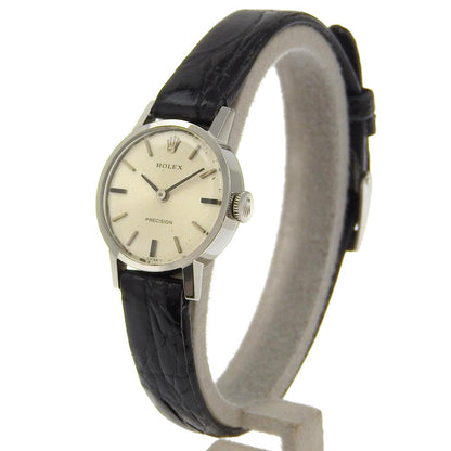 Rolex Watches Hand Winding 2649 Stainless Steel , Leather Silver Cal.1400 No. 2 Precision Silver