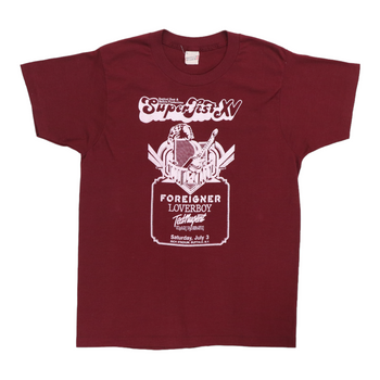 1982 Superfest Iron Maiden Concert Shirt