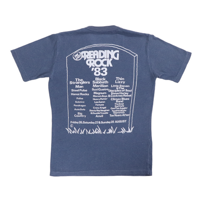1983 Reading Rock Phil Lynott Ian Gillan Concert Shirt