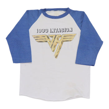 Shirt 1980 Van Halen Invasion Tour Jersey