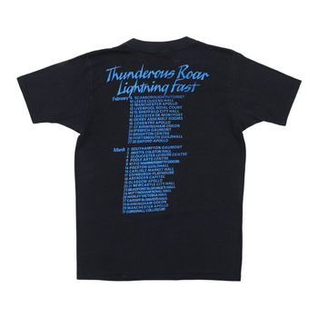 1983 Thin Lizzy Thunder And Lightning Tour Shirt