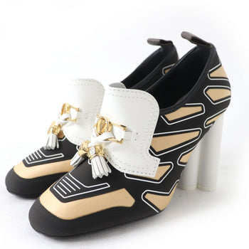 Louis Vuitton Booties Ma0210 Leather Multicolor Women 36