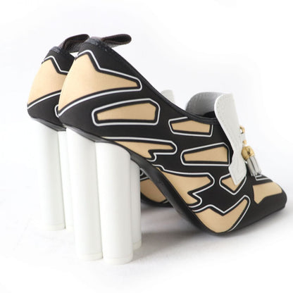 Louis Vuitton Booties Ma0210 Leather Multicolor Women 36