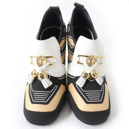 Louis Vuitton Booties Ma0210 Leather Multicolor Women 36