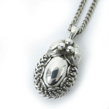 Georg Jensen Necklace Main?Fsv925 Silver 1992 Women