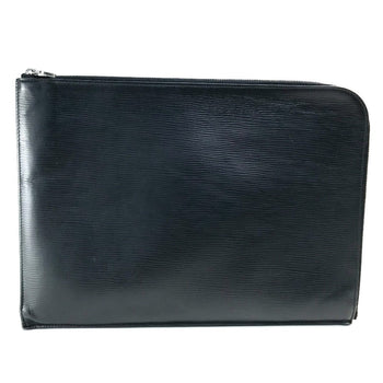 Louis Vuitton Business Bag M64153 Epi Leather Black Epi Pochette Jules Gm Nm Mens