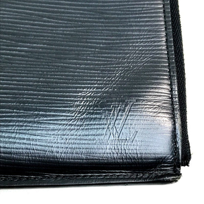 Louis Vuitton Business Bag M64153 Epi Leather Black Epi Pochette Jules Gm Nm Mens
