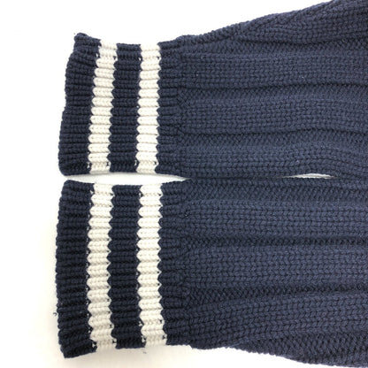 Dior Sweater 033M630At171 Wool Navy X White Logo Sean Stussy Mens Xxl