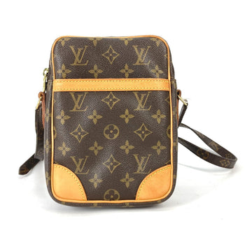 Louis Vuitton Shoulder Bag M45266 Monogram Canvas Brown Monogram Danube Women