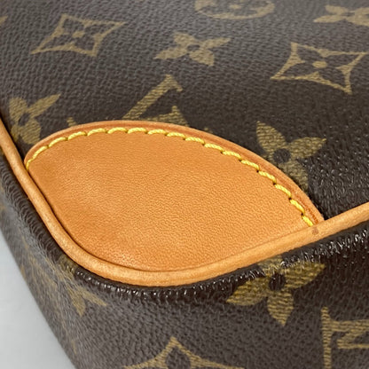 Louis Vuitton Shoulder Bag M45266 Monogram Canvas Brown Monogram Danube Women