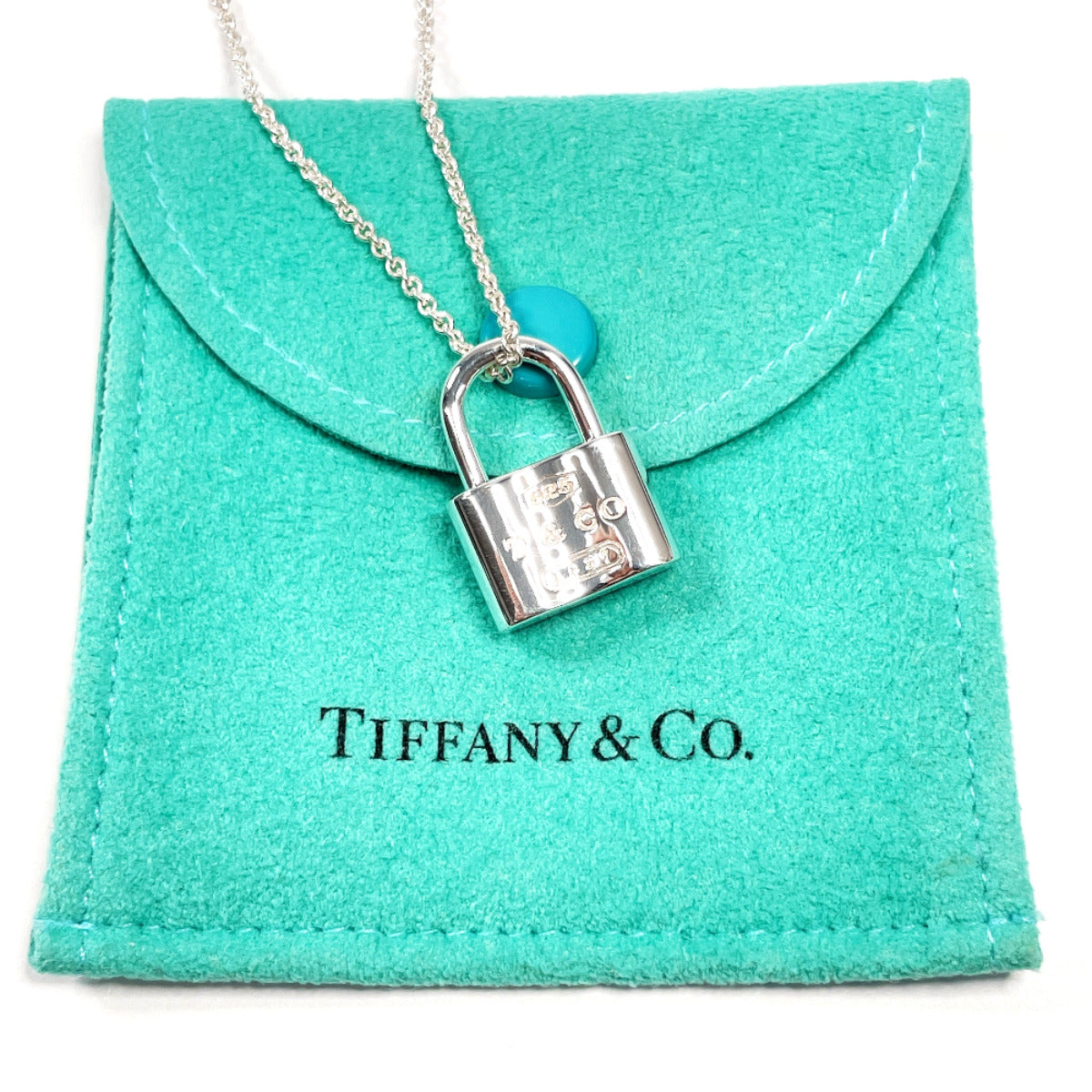 Tiffany&Co. Necklace Silver925 Silver 1837 Lock
