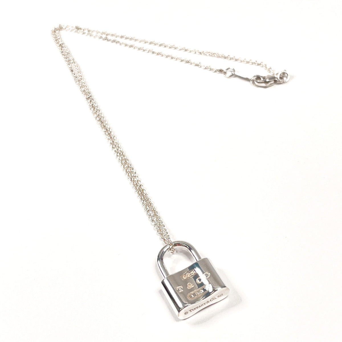 Tiffany&Co. Necklace Silver925 Silver 1837 Lock