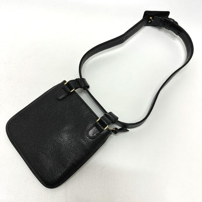 Chanel Pouch Caviar Skin Black Cc Coco Mark Waist Pouch Women 75/30