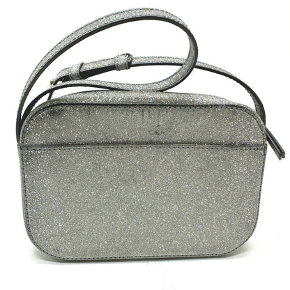 Balenciaga Shoulder Bag 552372 Leather Silver Logo Everyday Camera Bag Women
