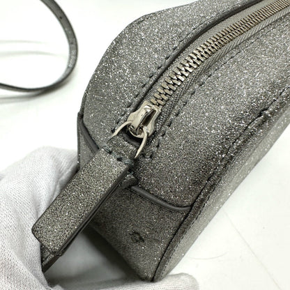 Balenciaga Shoulder Bag 552372 Leather Silver Logo Everyday Camera Bag Women