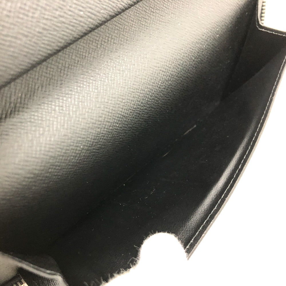 Louis Vuitton Long Wallet Purse M60965 Epi Leather Black Epi Zippy Wallet Vertical Mens