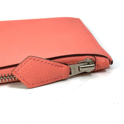 Hermes Pouch Togo Pink Bazaar Mini Pm Women