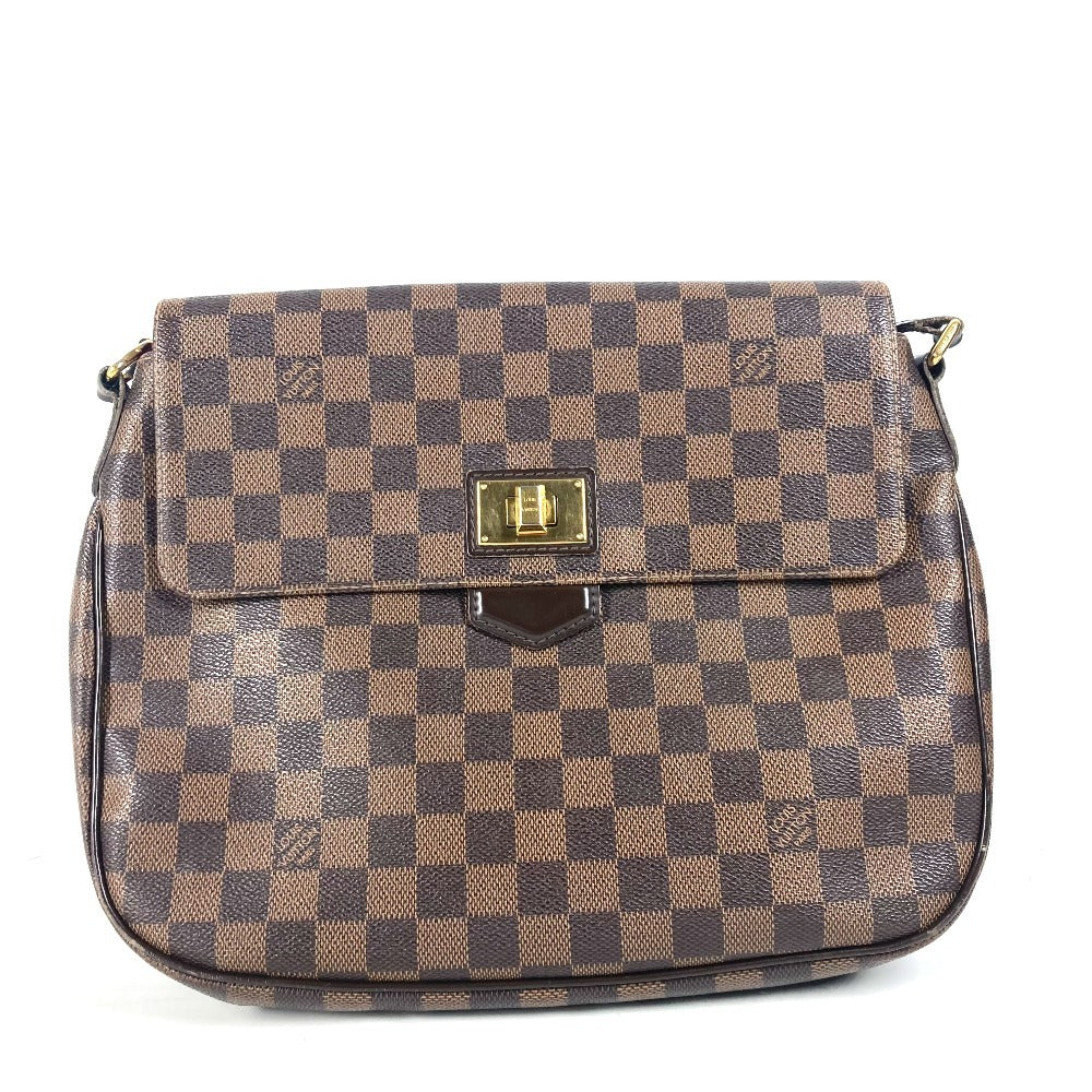Louis Vuitton Shoulder Bag N41178 Damier Canvas Brown Damier Buzaslowsbury Women