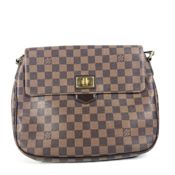 Louis Vuitton Shoulder Bag N41178 Damier Canvas Brown Damier Buzaslowsbury Women
