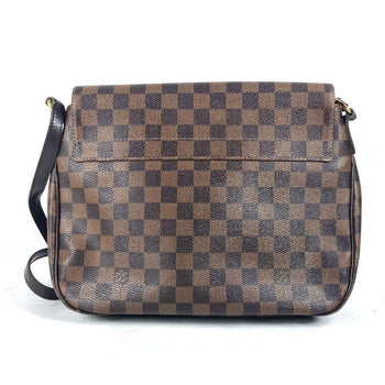 Louis Vuitton Shoulder Bag N41178 Damier Canvas Brown Damier Buzaslowsbury Women
