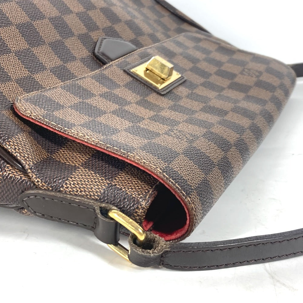 Louis Vuitton Shoulder Bag N41178 Damier Canvas Brown Damier Buzaslowsbury Women