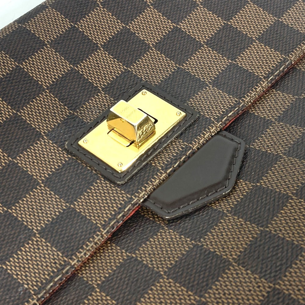 Louis Vuitton Shoulder Bag N41178 Damier Canvas Brown Damier Buzaslowsbury Women